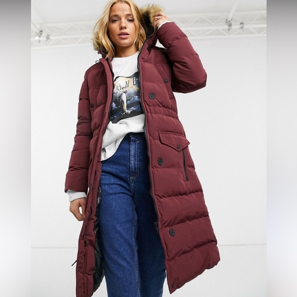 Brave Soul “Wizard” Long Padded Puffer Coat -Sz. M - Picture 2 of 7